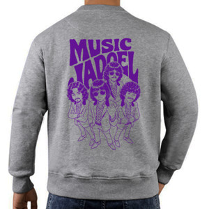 Jaket Sweater Musik Jadoel Retro