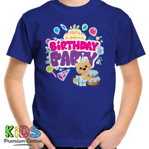 Kaos Birthday Party Bear