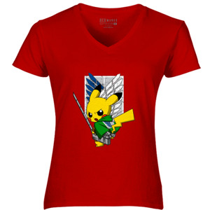 Kaos Shingeki No Pika titan