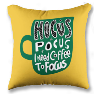 Bantal Bantal Hocus Pocus Coffee