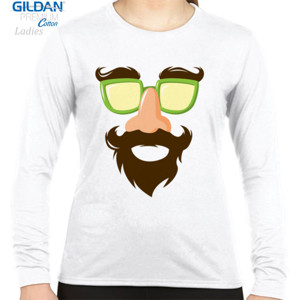 Kaos Distro Men with Mustache With Glass Green