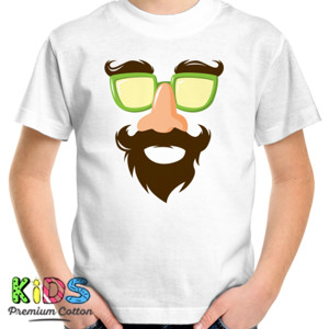 Kaos Distro Men with Mustache With Glass Green