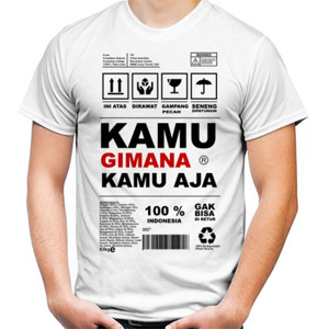 Kaos Label Gimana Kamu