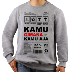 Jaket Sweater Label Gimana Kamu
