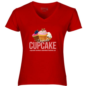 Kaos Bunda Cupcake