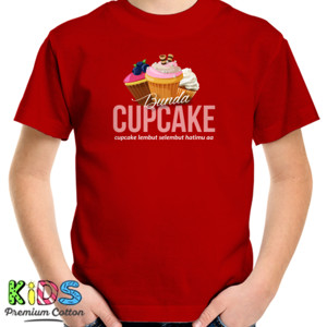 Kaos Bunda Cupcake