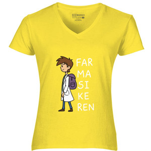 Kaos KAOS FARMASI KEREN MAHASISWA