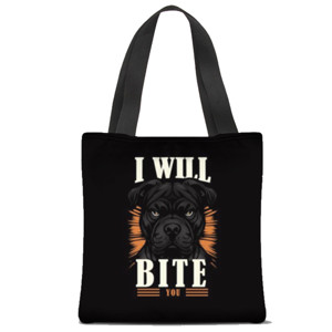 Tas Tote Fullprint Bite you