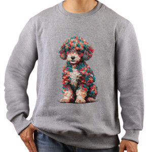 Jaket Sweater Vibrant Poodle