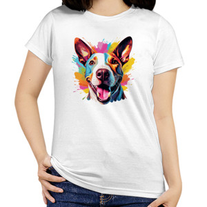 Kaos Kaos Gambar Anjing 034