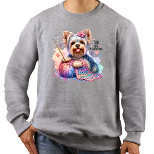 Jaket Sweater Kaos Gambar Anjing 001 Yorkshire Terrier
