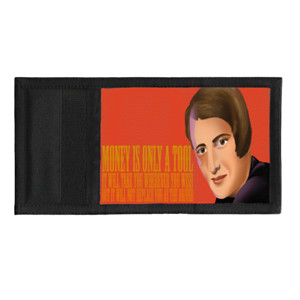 Dompet Sporty Wealth Wisdom Ayn Rand Quotes Money Is Only a Tool