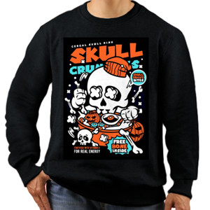 Jaket Sweater Skull Crunchies