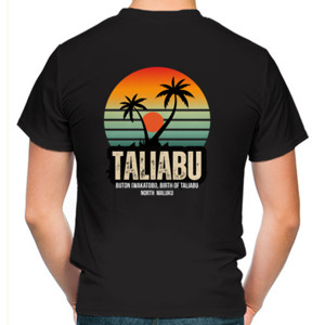 Kaos Taliabu Back Taliabu Wakatobi