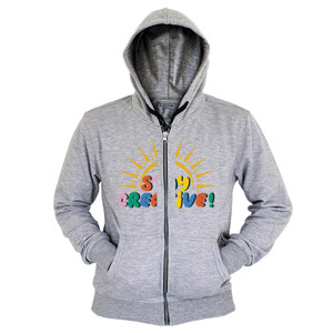 Hoodie Zipper Stay Creative
