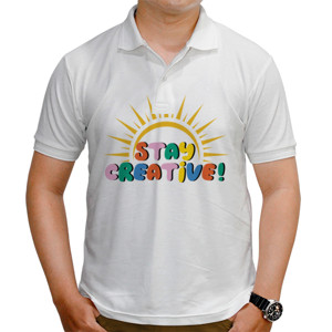 Kaos Polo Stay Creative