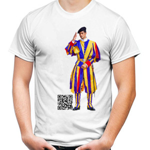 Kaos Pria PONTIFICAL SWISS GUARD 002