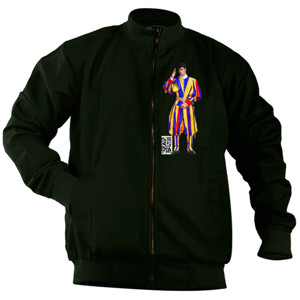 Jaket Bomber Pria PONTIFICAL SWISS GUARD 002