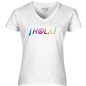 Kaos HOLA INDONESIA RAINBOW