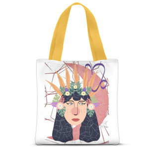 Tas Tote Fullprint capricorn