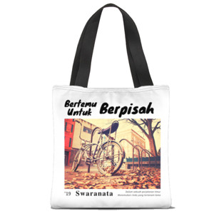 Tas Tote Fullprint Bertemu untuk berpisah