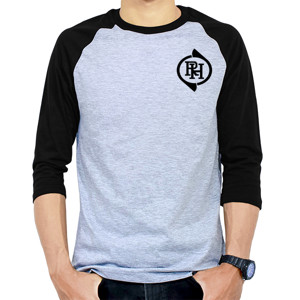 Kaos Raglan rh logo raglan