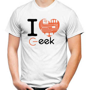 Kaos Kaos I Love Geek (SB7G5)