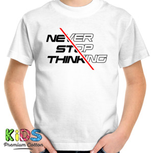 Kaos Kaos NEVER STOP THINKING Keren