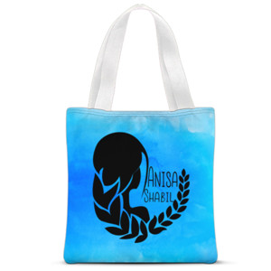 Tas Tote Fullprint virgo girl