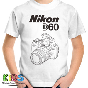 Kaos Kaos Nikon DSLR D60 Sketch (SB7BC)