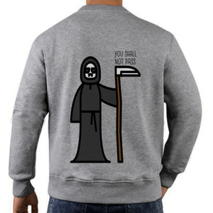 Jaket Sweater Kaos Custom - Monster