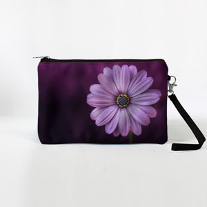 Dompet DOMPET PEREMPUAN UNGU MOTIF BUNGA