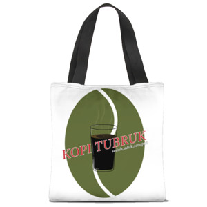 Tas Tote Fullprint Edisi Kopi Tubruk