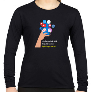 Kaos Medsos Vs Meja Makan