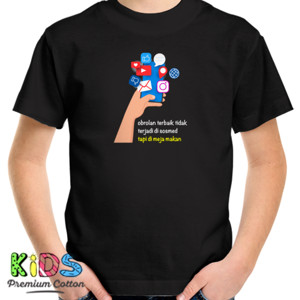 Kaos Medsos Vs Meja Makan