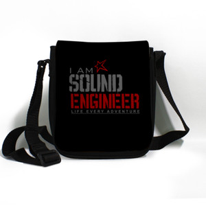 Tas Selempang sound engineer 
