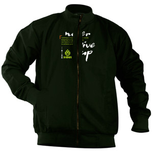 Jaket Bomber HNI Never Give Up