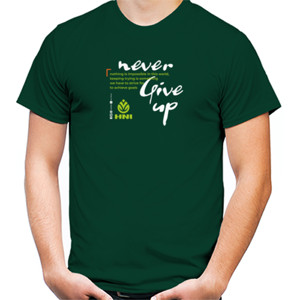 Kaos HNI Never Give Up