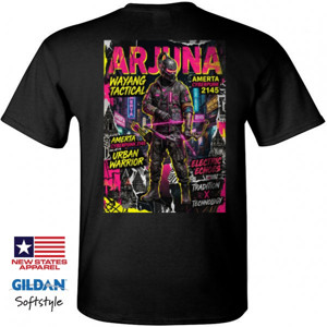Kaos Hoodie Jumper Arjuna Wayang Tactical Cyberpunk