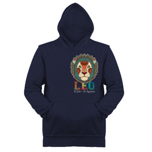 Jaket Hoodie zodiak - leo