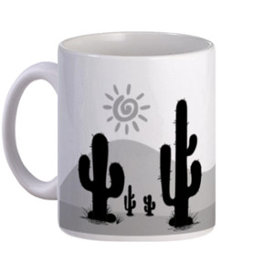 Mug Kaktus Gurun