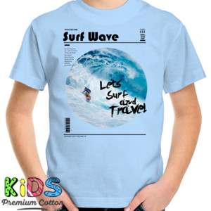 Kaos Surf Wave Zine