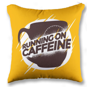 Bantal running on caffeine