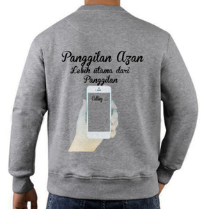 Jaket Sweater Kaos Islami