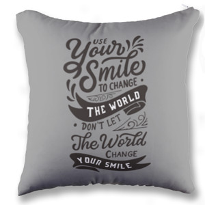 Bantal Use Your Smile To Change The World
