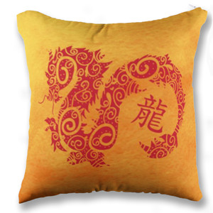 Bantal red dragon