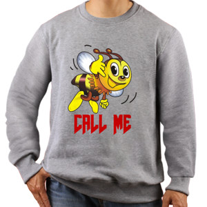 Jaket Sweater Bee Call Me
