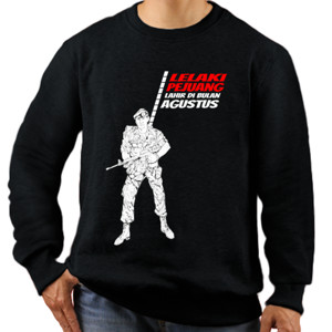 Jaket Sweater Lelaki Pejuang