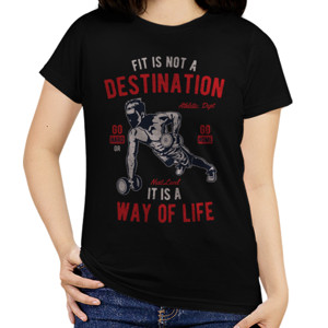 Kaos Fit Is Not A Destination CS 6
