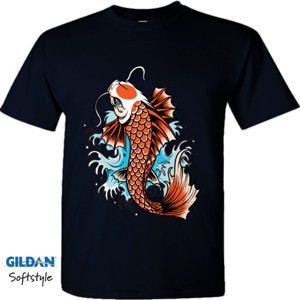 Kaos Ikan Koi - Gildan SOft Style